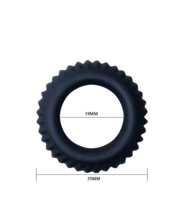 BAILE - TITAN COCKRING BLACK 1.9 CM