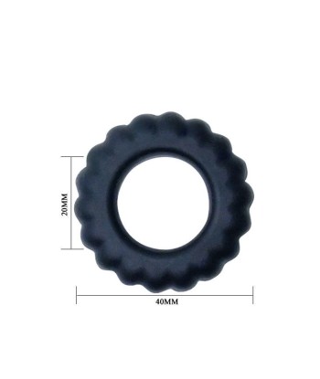 BAILE - TITAN COCKRING BLACK 2 CM