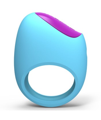 LELO - PICOBONG REMOJI LIFEGUARD ANILLO VIBRADOR APP LIFEGUARD AZUL