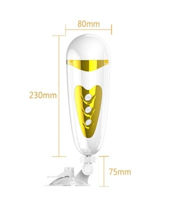 PRETTY LOVE - MASTURBADOR MASCULINO CON VIBRACIÓN Y SONIDO SALLY