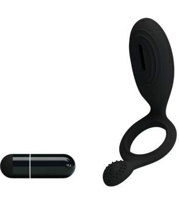 PRETTY LOVE - ETHEL ANILLO VIBRADOR CON ESTIMULADOR