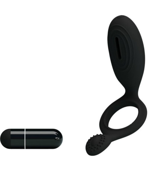PRETTY LOVE - ETHEL ANILLO VIBRADOR CON ESTIMULADOR PRETTY LOVE - ETHEL ANILLO VIBRADOR CON ESTIMULADOR