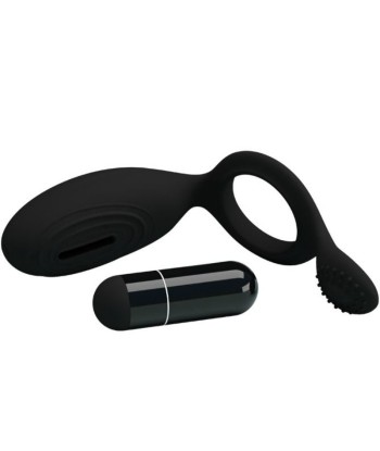 PRETTY LOVE - ETHEL ANILLO VIBRADOR CON ESTIMULADOR