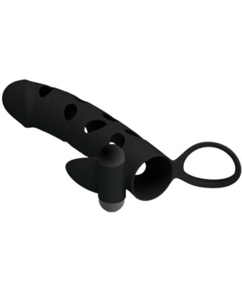 PRETTY LOVE - FUNDA SILICONA CON VIBRACIÓN 15.2 CM