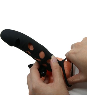 PRETTY LOVE - FUNDA SILICONA CON VIBRACIÓN 15.2 CM