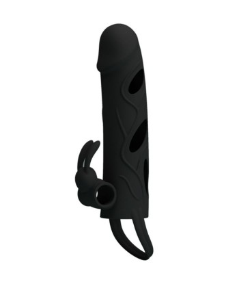 PRETTY LOVE - FUNDA SILICONA CON VIBRACIÓN 14 CM 1.0