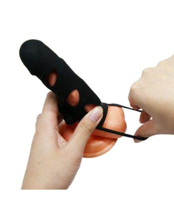 PRETTY LOVE - FUNDA SILICONA CON VIBRACIÓN 14 CM 1.0