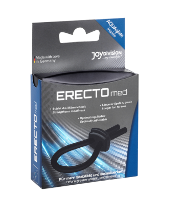 JOYDIVISION POTENZDUO - ANILLO SILICONA PARA PENE NEGRO - M