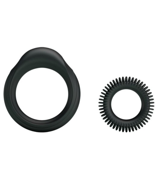 BAILE - KIT 2 ANILLOS SILICONA RING MANHOOD