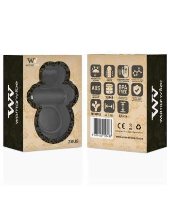 WOMANVIBE - ZEUS ANILLO VIBRADOR SILICONA