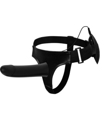 PRETTY LOVE - VITO STRAP ON CON DILDO HUECO Y VIBRACIÓN 17.3 CM