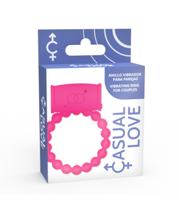 CASUAL LOVE - 25 ANILLO VIBRADOR ROSA