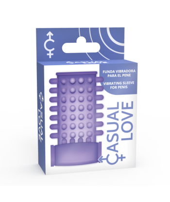 CASUAL LOVE - RING FUNDA PENE VIBRADOR LILA