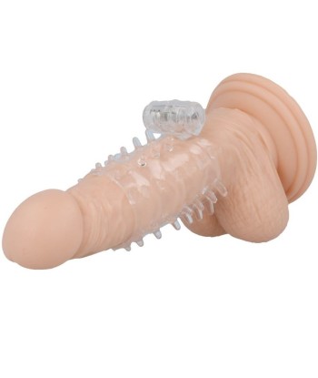 CASUAL LOVE - RING FUNDA PENE VIBRADOR TRANSPARENTE