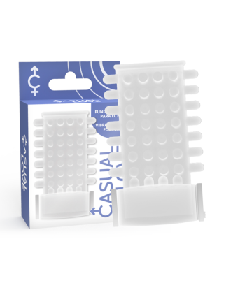 CASUAL LOVE - RING FUNDA PENE VIBRADOR TRANSPARENTE