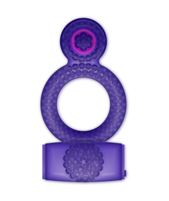 CASUAL LOVE - RING DOUBLE PLEASURE ANILLO LILA