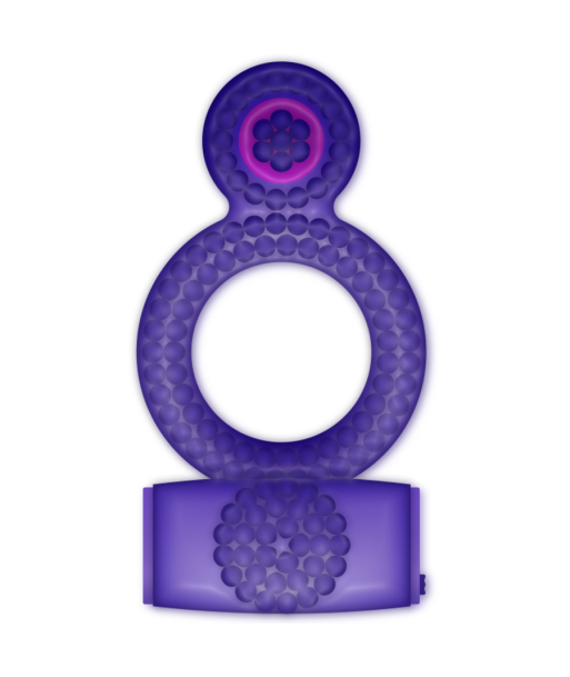 CASUAL LOVE - RING DOUBLE PLEASURE ANILLO LILA