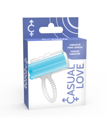 CASUAL LOVE - RING TONGUE VIBRATING AZUL