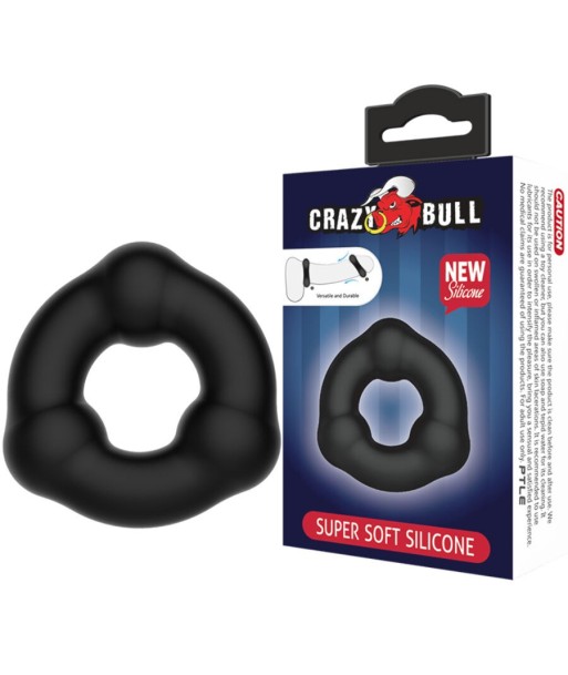 CRAZY BULL - ANILLO SILICONA CON NODULOS