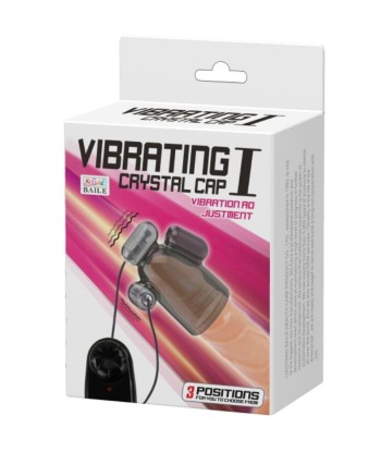 BAILE - FUNDA VIBRADORA VIBRATING CRYSTAL CAP I BAILE - FUNDA VIBRADORA VIBRATING CRYSTAL CAP I