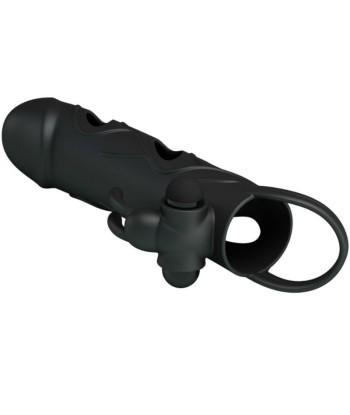 PRETTY LOVE - FUNDA SILICONA CON VIBRACIÓN 14 CM 2.0