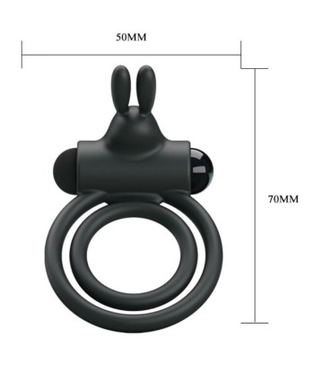 PRETTY LOVE - OSMOND ANILLO VIBRADOR DE SILICONA