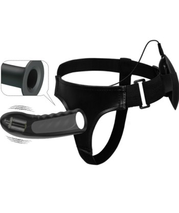 PRETTY LOVE - MARVIN STRAP ON CON VIBRACIÓN Y DILDO HUECO