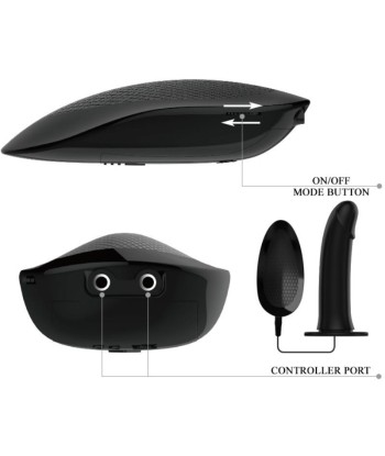 PRETTY LOVE - MARVIN STRAP ON CON VIBRACIÓN Y DILDO HUECO