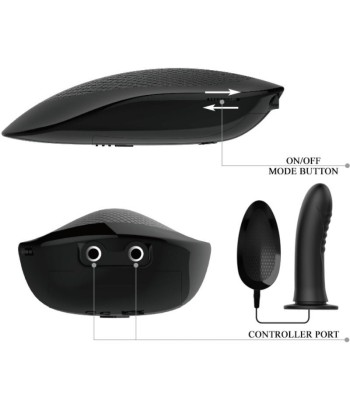 PRETTY LOVE - MYRON STRAP ON CON VIBRACIÓN Y DILDO HUECO