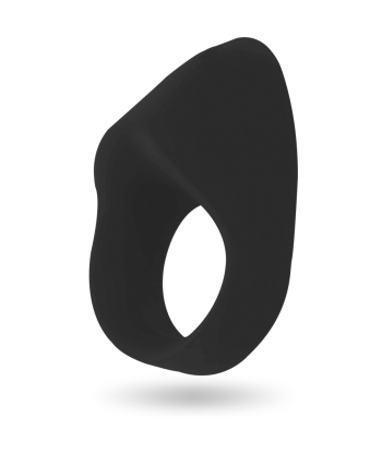 INTENSE - OTO ANILLO VIBRADOR RECARGABLE NEGRO