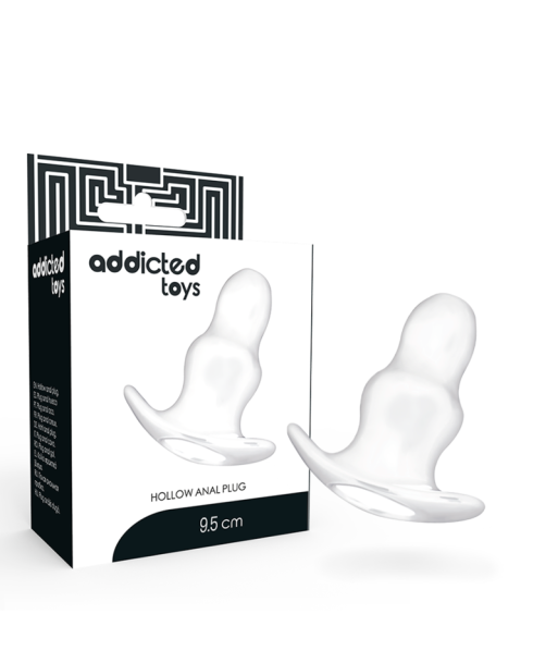 ADDICTED TOYS - DILATADOR ANAL MEDIANO 9.5 CM - TRANSPARENTE