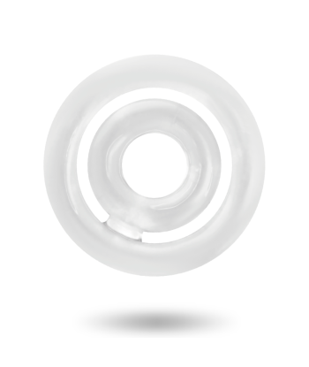 ADDICTED TOYS - POTENZ SET ANILLOS PENE CLEAR