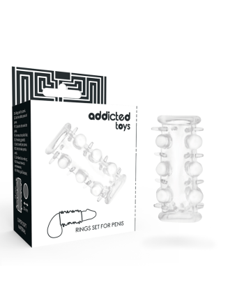 ADDICTED TOYS - FUNDA PENE CLEAR