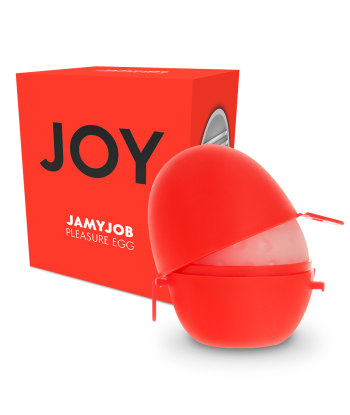 JAMYJOB - HUEVO MASTURBADOR DISCRETO VERSION ROJO JOY