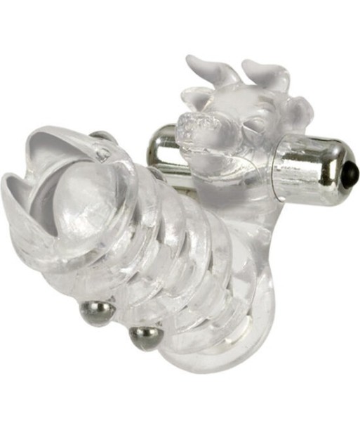 CALEXOTICS - FUNDA PENE CON VIBRADOR PARA CLITORIS