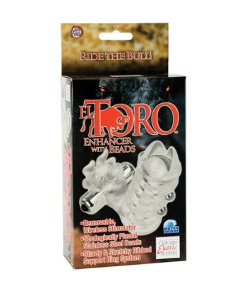 CALEXOTICS - FUNDA PENE CON VIBRADOR PARA CLITORIS