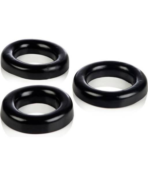 CALEXOTICS - COLT SET 3 ANILLOS PENE Y TESTÍCULOS CALEXOTICS - COLT SET 3 ANILLOS PENE Y TESTÍCULOS