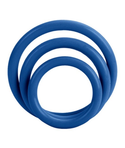 CALEXOTICS - SET TRES ANILLAS AZUL ERECCIÓN