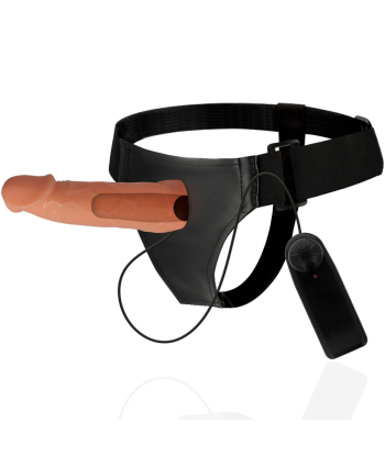 HARNESS ATTRACTION - ARNÉS HUECO WILLIAN CON VIBRADOR 17 CM -O- 4.5 CM