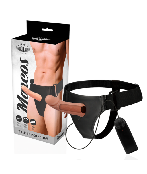 HARNESS ATTRACTION - ARNÉS HUECO MARCOS CON VIBRADOR 15 CM -O- 5 CM HARNESS ATTRACTION - ARNÉS HUECO MARCOS CON VIBRADOR 15 CM -O- 5 CM
