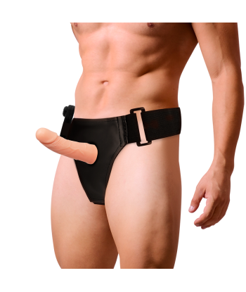 HARNESS ATTRACTION - ARNÉS HUECO MARCOS CON VIBRADOR 15 CM -O- 5 CM