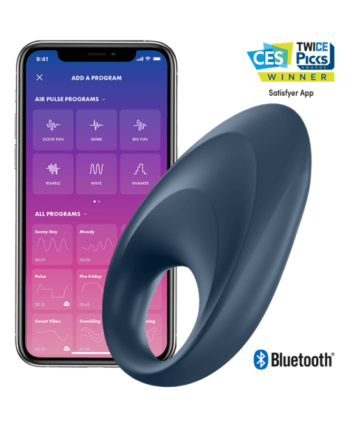 SATISFYER - MIGHTY ONE ANILLO VIBRADOR APP SATISFYER - MIGHTY ONE ANILLO VIBRADOR APP