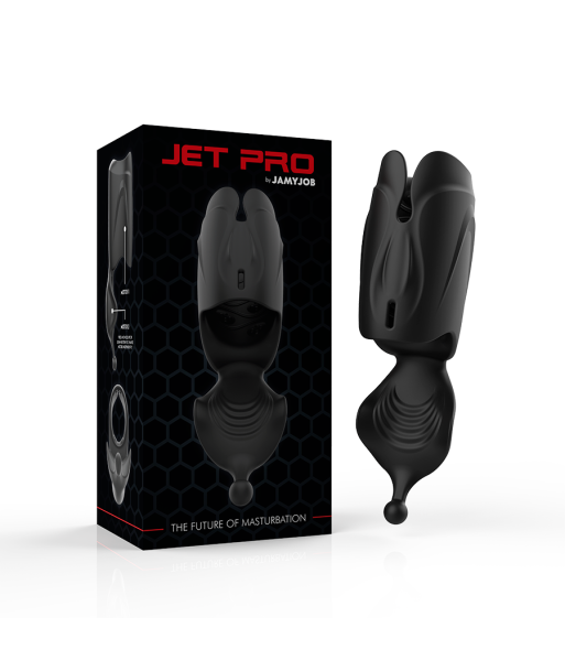 JAMYJOB - MASTURBADOR STROKER VIBRADOR 2 MOTORES
