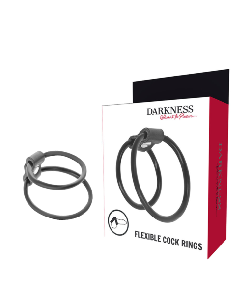 DARKNESS - ANILLOS PENE DUO POTENCIADORES. DARKNESS - ANILLOS PENE DUO POTENCIADORES.