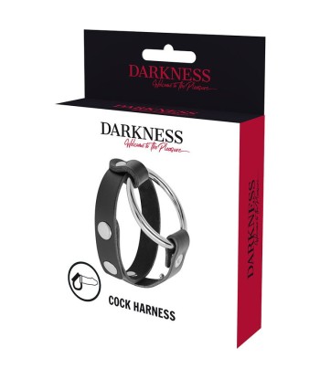 DARKNESS - ANILLO PARA PENE Y TESTÍCULOS BDSM