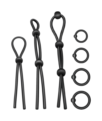 ADDICTED TOYS - KIT DE 7 ANILLAS SILICONA FLEXIBLE