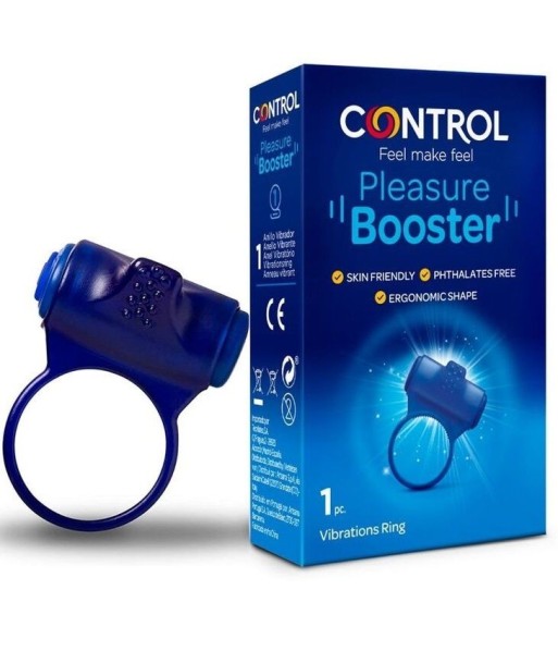 CONTROL - ANILLO VIBRADOR PLEASURE BOOSTER
