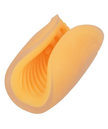 CALEXOTICS - BEADED GRIP MASTURBADOR TEXTURADO NARANJA