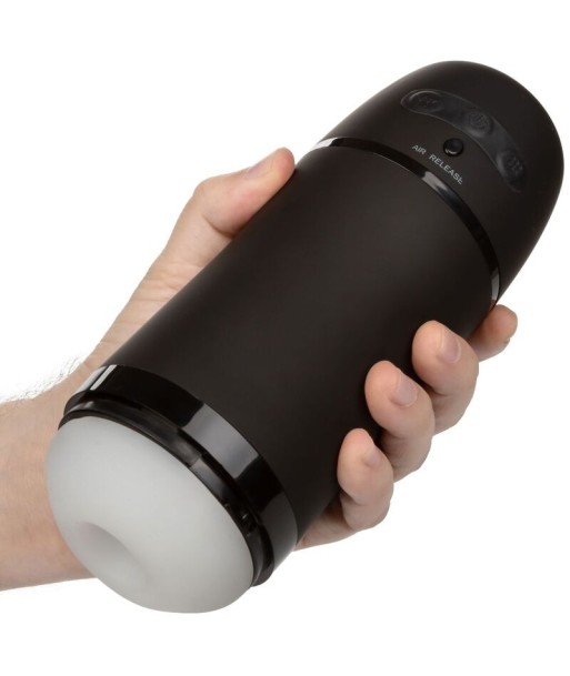 CALEXOTICS - OPTIMUM POWER MASTURBADOR CON VIBRACIÓN Y ONDAS ESTIMULADORAS