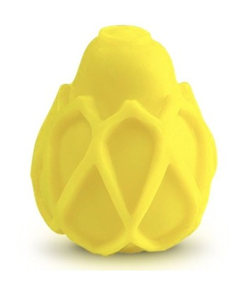 G-VIBE - HUEVO MASTURBADOR TEXTURADO REUTILIZABLE AMARILLO